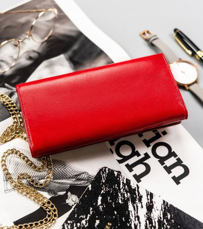 Große Damen Geldbörse aus echtem und Kunstleder – Rovicky