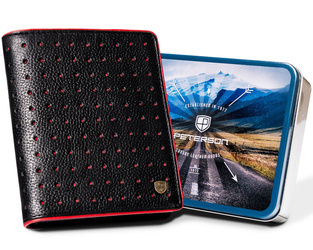 Sportliche Herren Geldbörse aus Leder – Peterson