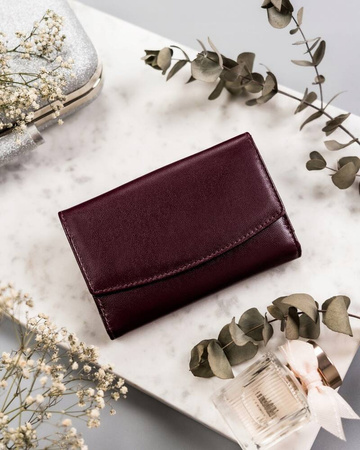 Elegante Damen Geldbörse aus Echtleder – Rovicky