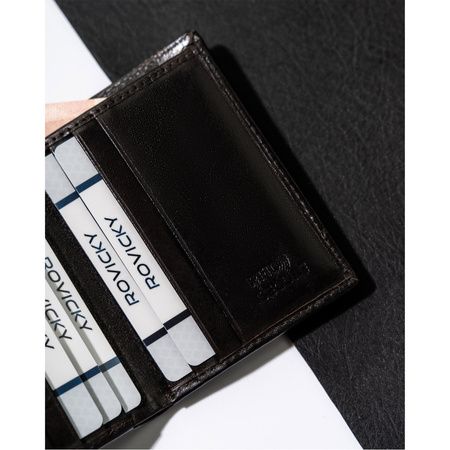 Stilvolles Lederetui für Dokumente mit RFID – Rovicky