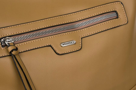 Geräumige Damentasche aus Öko-Leder – Rovicky