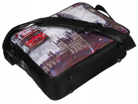 Geräumige, jugendliche Umhängetasche mit breitem Gurt – Loren