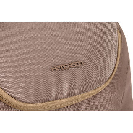 Geräumiger Sport-Rucksack aus Nylon in Beige mit verstellbaren Trägern – Peterson