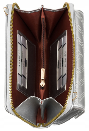 Mini Damen Umhängetasche-Geldbörse 2-in-1 mit abnehmbarem Riemen – 4U Cavaldi