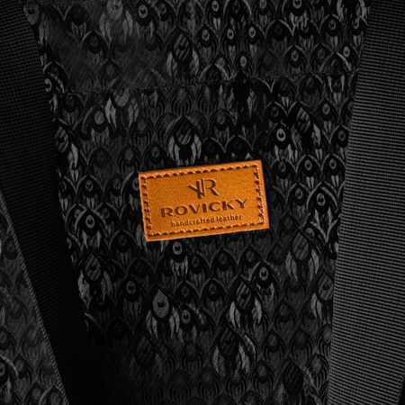 Bequemer Damen-Shopper aus Polyester in Schwarz – Rovicky