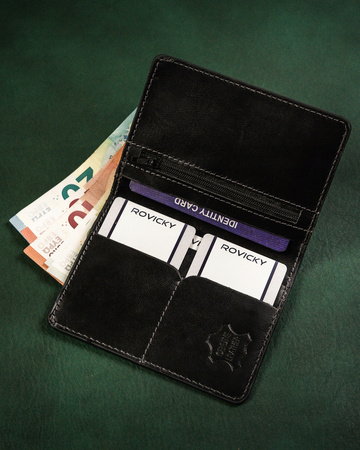 Dokumenten Etui aus Echtleder