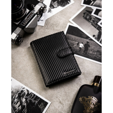 Elegante Herren Geldbörse mit RFID Protect System – Rovicky