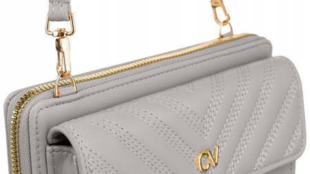 Mini Damen Umhängetasche-Geldbörse 2-in-1 mit abnehmbarem Riemen – 4U Cavaldi