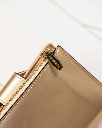 Geräumige Damen Geldbörse aus Öko-Leder – Peterson