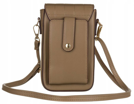 Mini Damen Umhängetasche-Portemonnaie aus Öko-Leder – Peterson