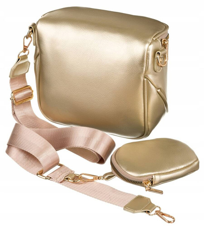 Elegante Damen Gürteltasche mit Schulterriemen aus Öko-Leder – Rovicky