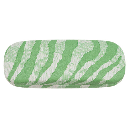 Elegantes Brillenetui mit Zebramuster – 4U Cavaldi