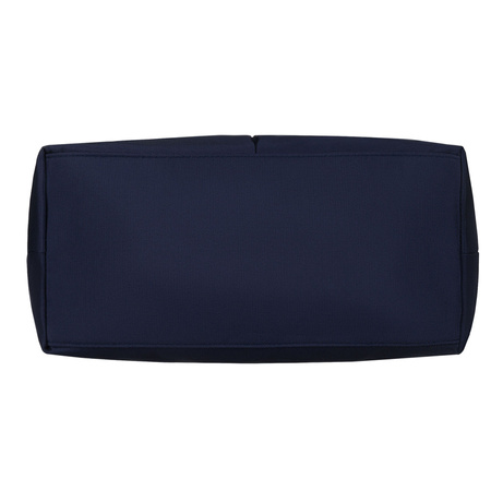 Granatfarbener, einteiliger Damen-Shopper aus Polyester, ausgestattet mit einem abnehmbaren, verstellbaren Gürtel – Peterson