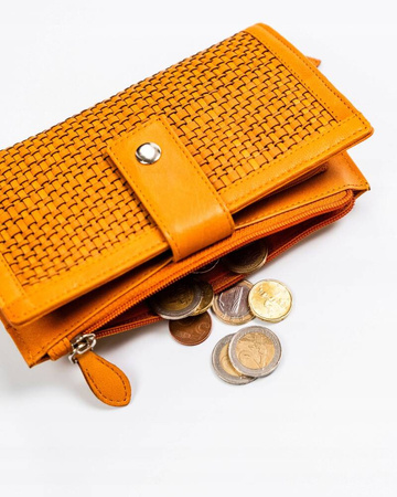 Große Damen Geldbörse aus Echtleder – Rovicky