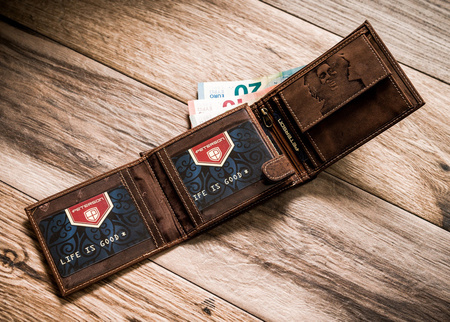 Herren Geldbörse mit Bob Marley Prägung – Peterson