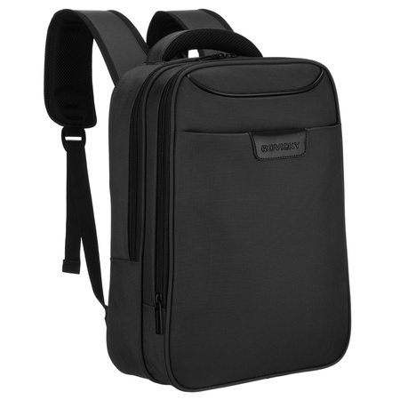 Reise-Rucksack in Schwarz mit Laptopfach – Rovicky