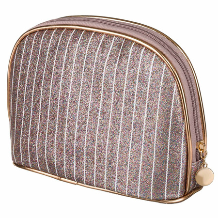 Handliche Reisekosmetiktasche in Rosa – Peterson