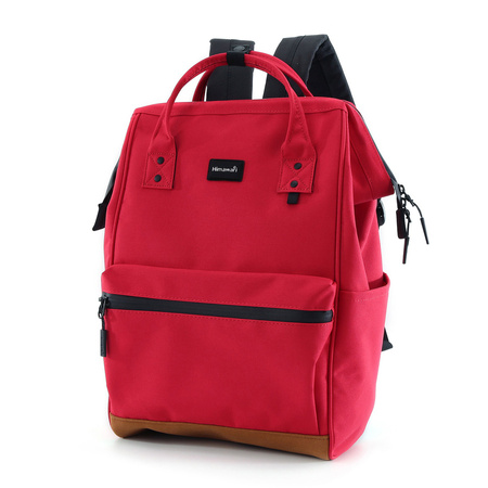 Roter Damen Stadtrucksack mit USB-Anschluss – Himawari