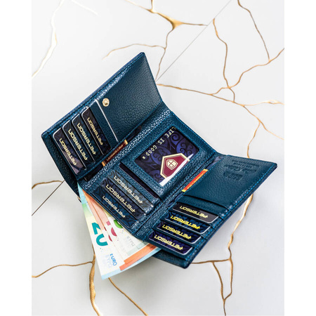 Damen Kartenetui in Blau – Peterson