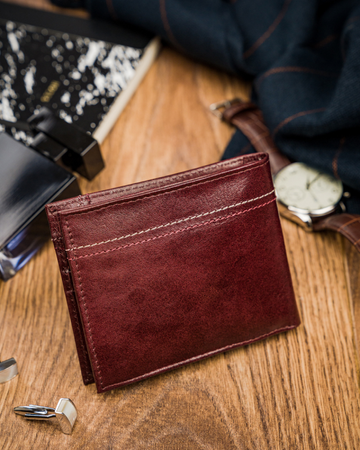 Herren Geldbörse aus Leder Always Wild® für Karten