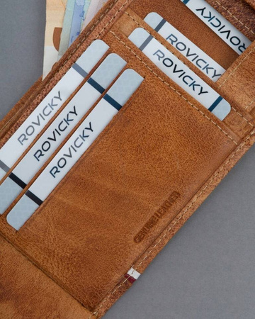 Große patriotische Herren Geldbörse mit RFID-Schutz