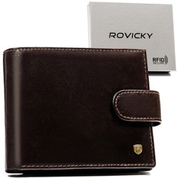 Minimalistische Herren Geldbörse für Karten mit RFID – Rovicky