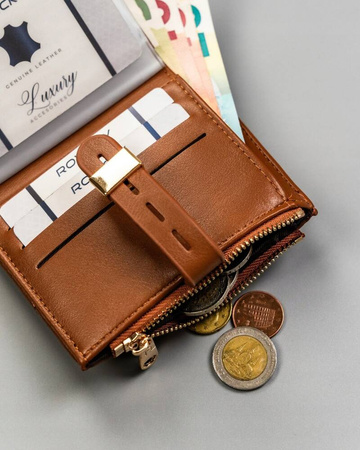 Damen Geldbörse aus Öko-Leder mit Kartenfächereinsatz – 4U Cavaldi