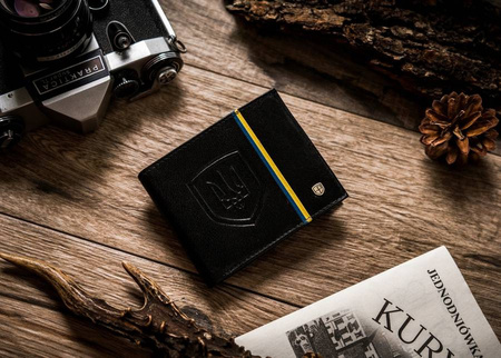 Herren Geldbörse aus Leder querformat mit RFID-Schutz – Peterson