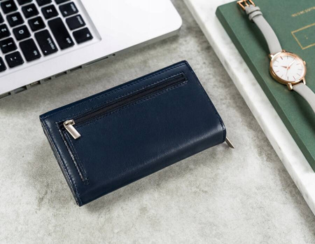 Große Damen Geldbörse aus Leder mit RFID Schutz – 4U Cavaldi