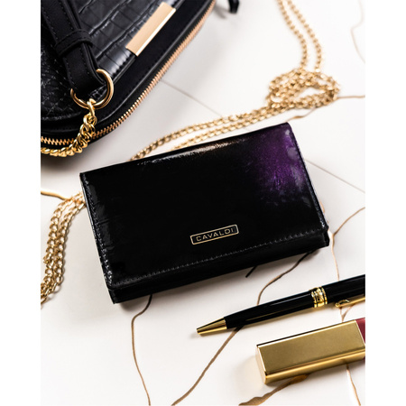 Elegante Damen Geldbörse aus Echt- und Öko-Leder – 4U Cavaldi