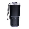 Thermobecher aus Edelstahl in Schwarz – Peterson