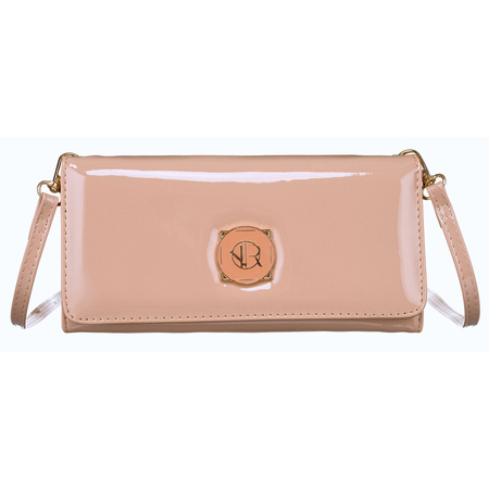 Beige 2-in-1 Handtasche-Portemonnaie mit abnehmbarem Riemen – Rovicky