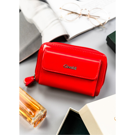 Große, horizontale Damen Geldbörse aus Öko-Leder – 4U Cavaldi