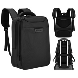Reise-Rucksack in Schwarz mit Laptopfach – Rovicky