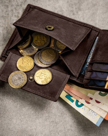 Geschenkset: herren geldbörse aus Leder mit Schlüsselanhänger – Peterson