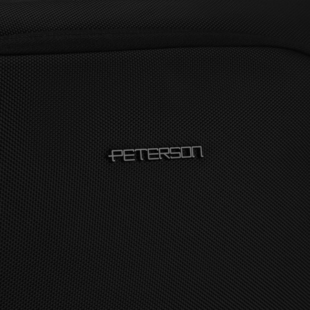 Reise-Rucksack aus Polyester in Schwarz mit Laptopfach - Peterson