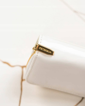 Elegante Damen Geldbörse aus lackiertem Öko-Leder – Peterson