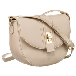 Halbmondförmige Damen Umhängetasche aus Öko-Leder – Peterson