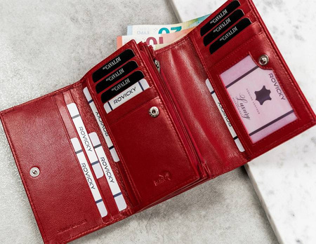 Große Damen Geldbörse aus echtem Leder – 4U Cavaldi