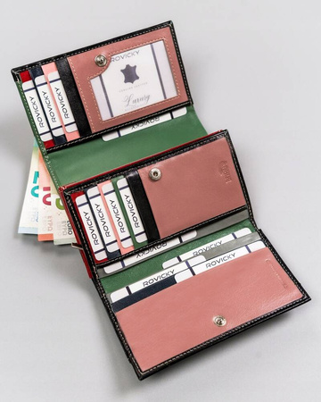 Große Damen Geldbörse aus echtem Leder – 4U Cavaldi