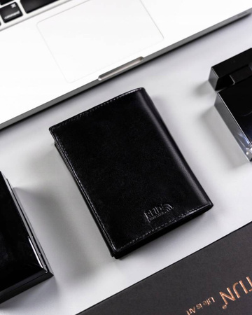 Elegante Herren Geldbörse aus echtem Leder – Peterson