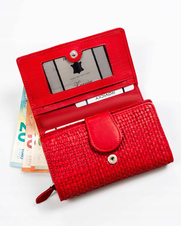 Elegante Damen Geldbörse aus Echtleder – Rovicky