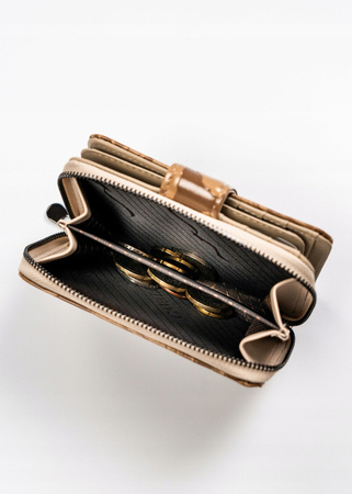 Stilvolle Damen Geldbörse aus Echt- und Öko-Leder – 4U Cavaldi
