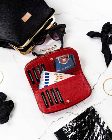 Große Damen Geldbörse aus Echtleder – Peterson