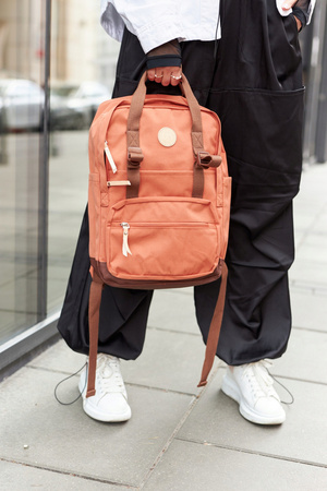 Reiserucksack für Damen aus strapazierfähigem Polyester – LuluCastagnette