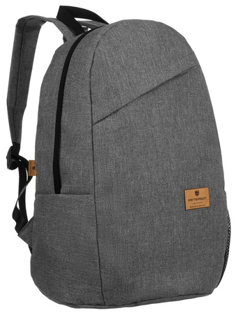 Sportlicher Rucksack aus Stoff mit Flaschenhalter – Peterson