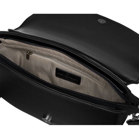 Elegante Damen Umhängetasche mit Klappe und Clipverschluss – Peterson