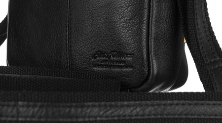 Herren Umhängetasche aus echtem Leder – Peterson