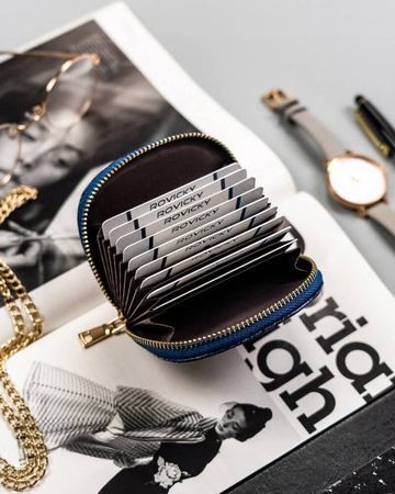 Kleine Damen Münzbörse mit Reißverschluss – Milano Design