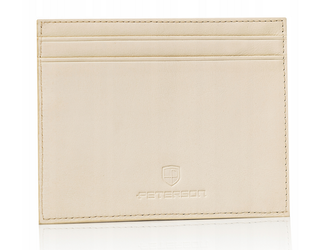 Dokumenten- und Geldschein-Etui aus Leder – Peterson